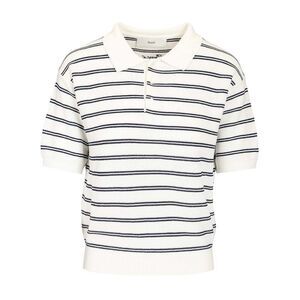 Dunst Women Striped Cotton Polo